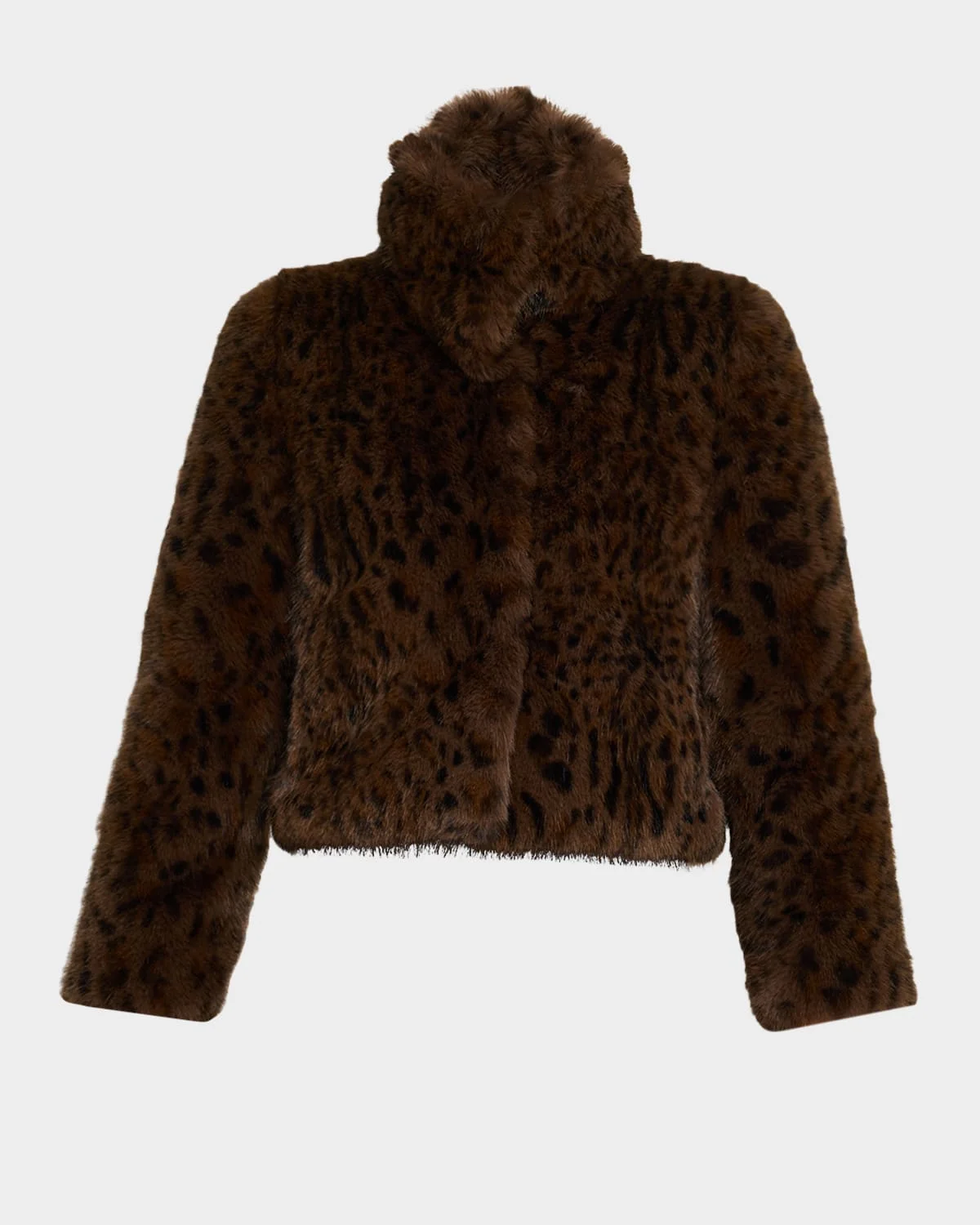 Lexy Leopard Faux Fur Jacket - 1