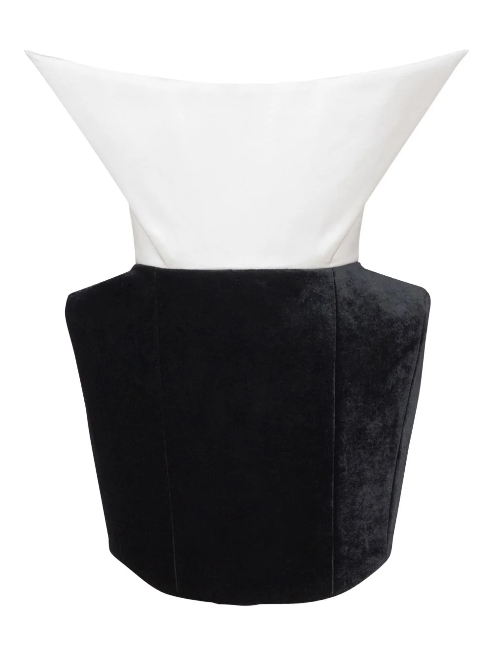 structured strapless dress - 1