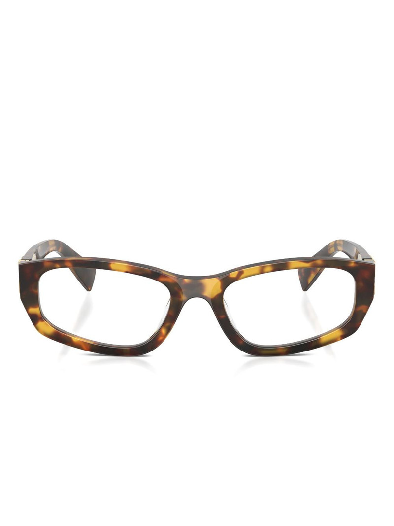 tortoiseshell-pattern glasses 1