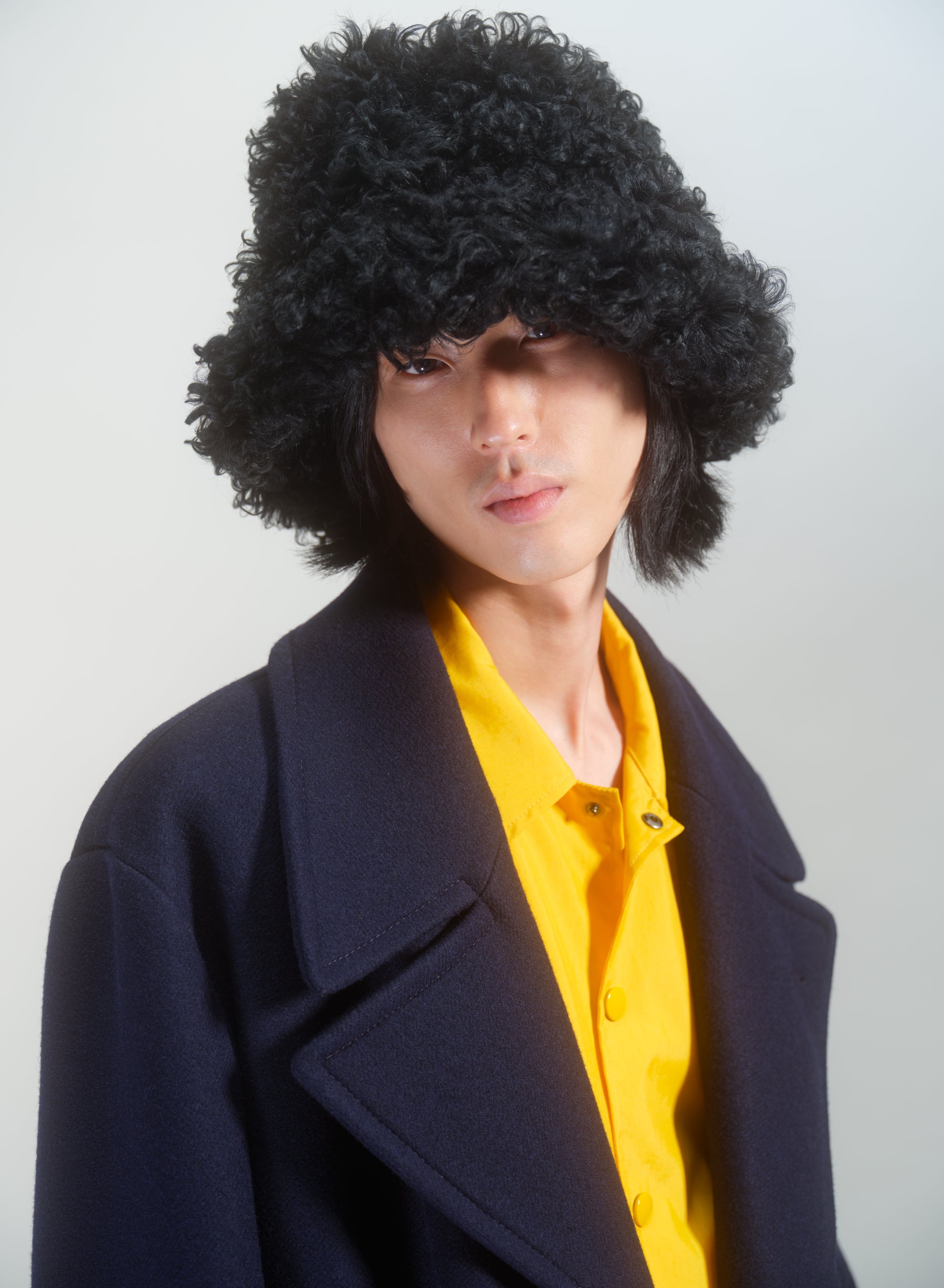MOHAIR BUCKET HAT - 2