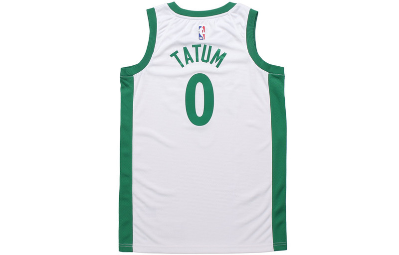 Nike Nike SW Fan Edition 20-21 City limited NBA Tatum Boston Celtics Tatum 0 Basketball Jersey/Vest White outlook