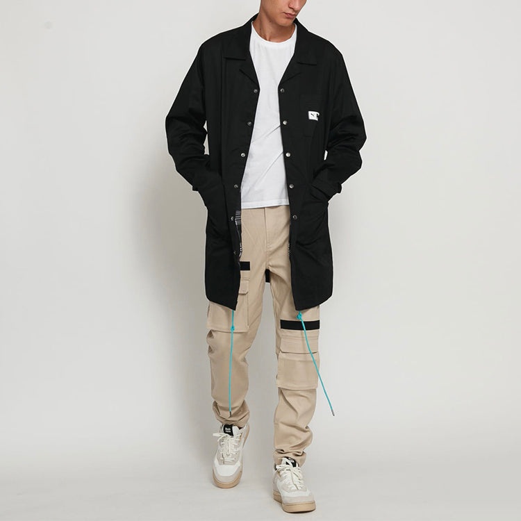 PUMA x Rhude Coat 'Black White' 595344-01 - 5