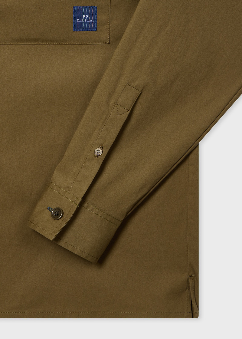 Paul Smith Khaki Cotton-Nylon Co-Ord outlook