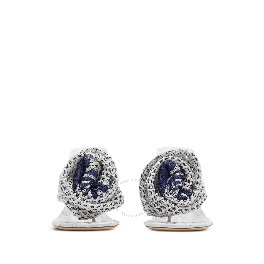 Burberry Crochet Rose 105mm Heeled Sandals - 2