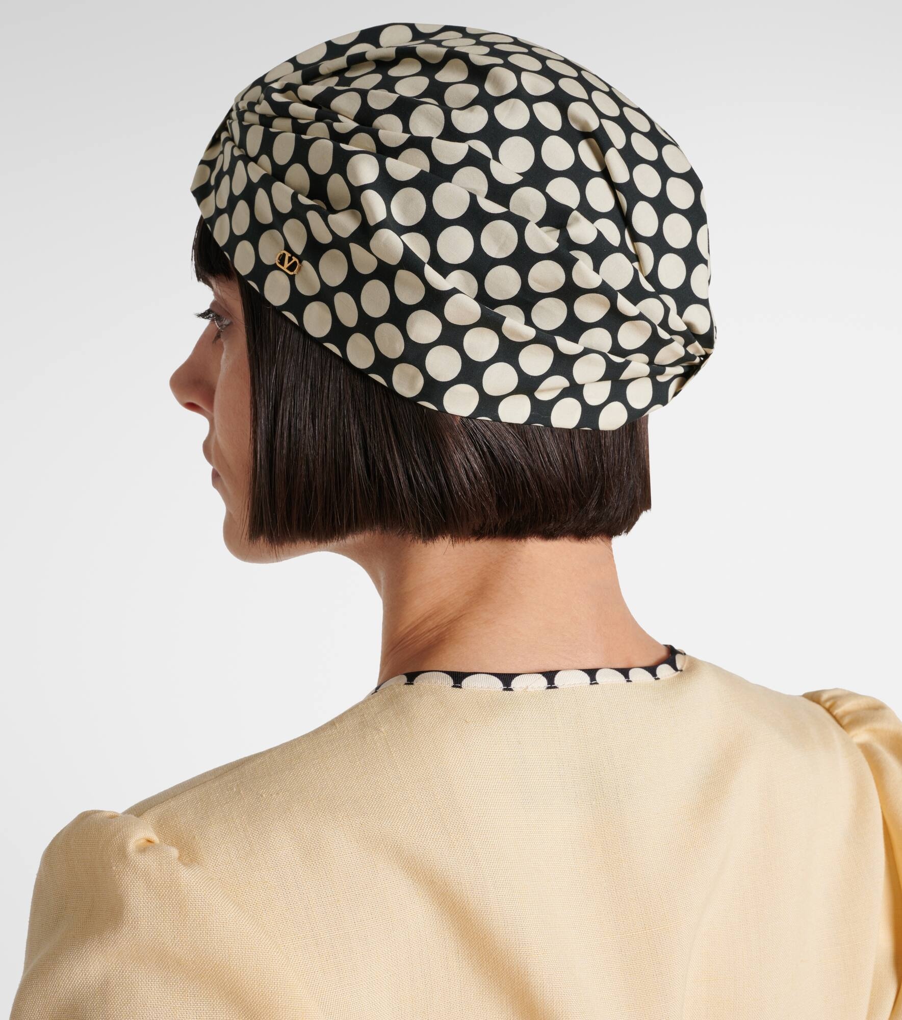 Escape Plus De Pois cotton head wrap - 5