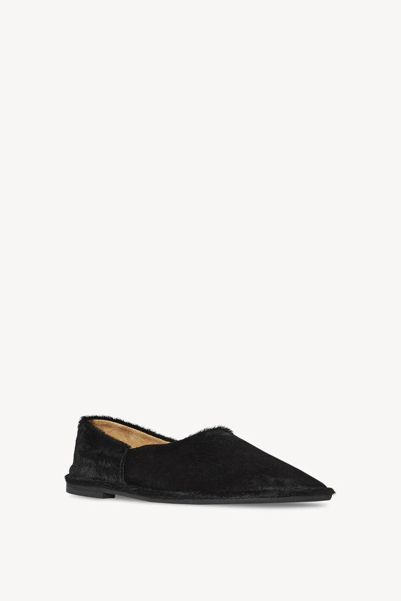 The Row Canal Slip On in Calf Hair outlook