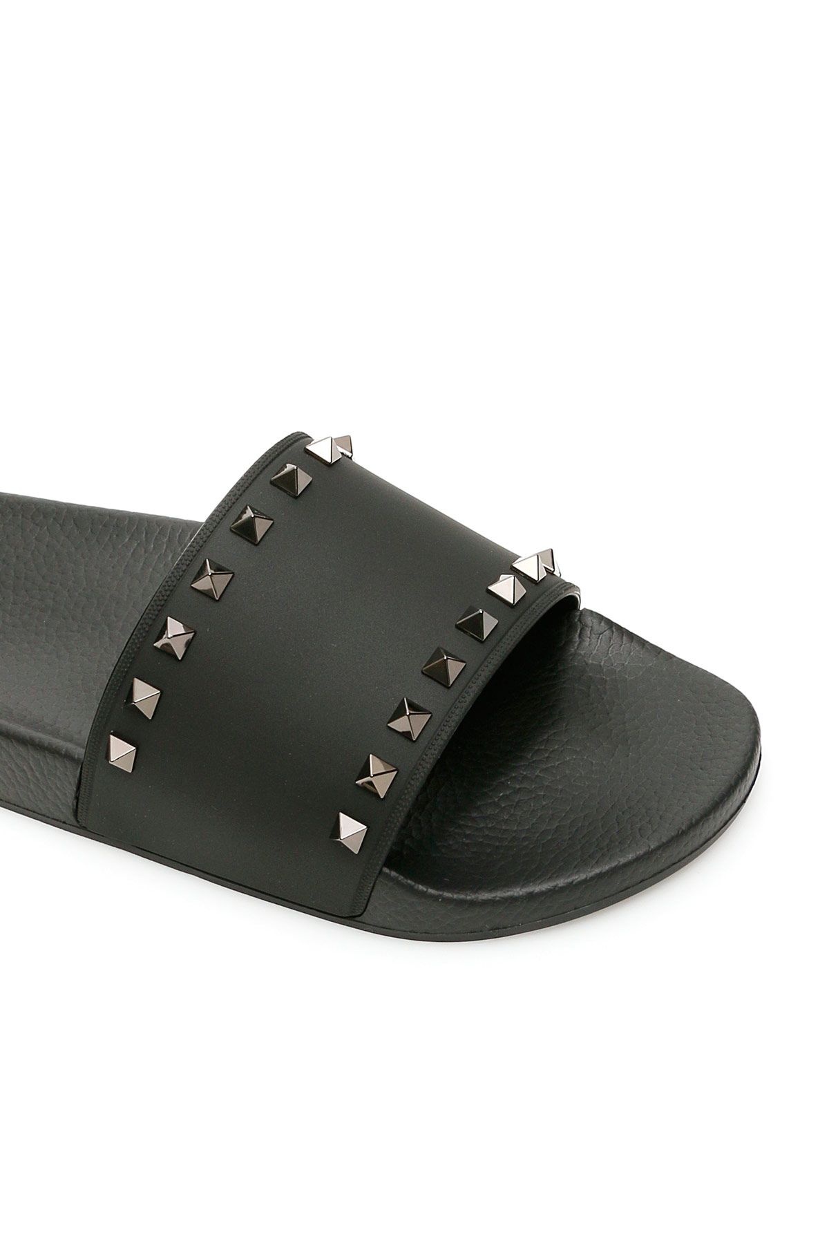 ROCKSTUD RUBBER SLIDES - 5