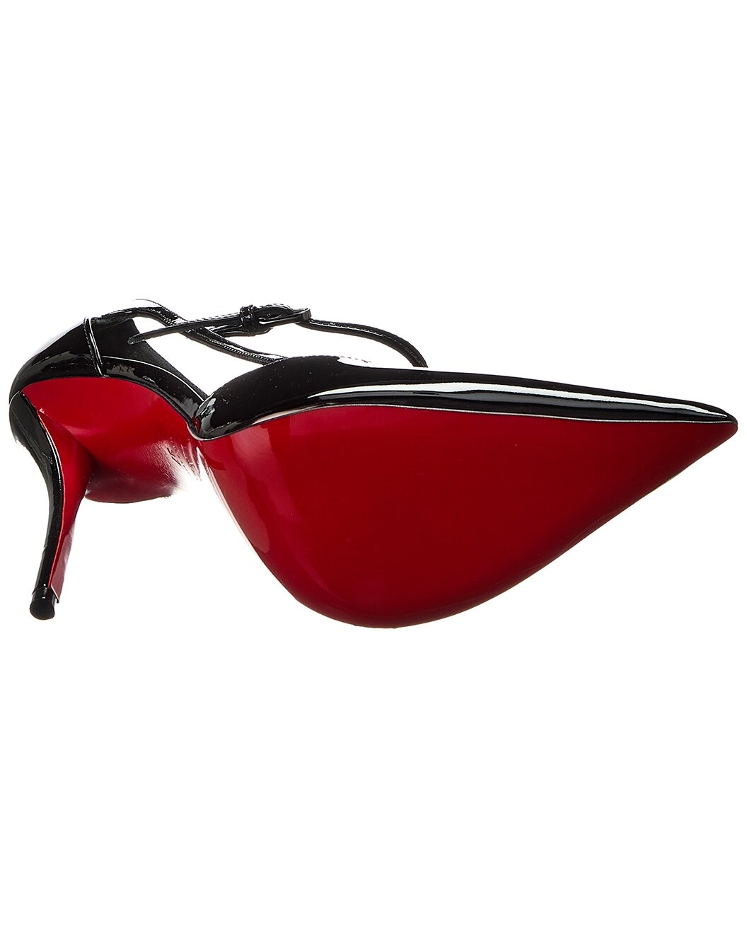 Christian Louboutin Miss Z Strap 100 Patent Pump - 4