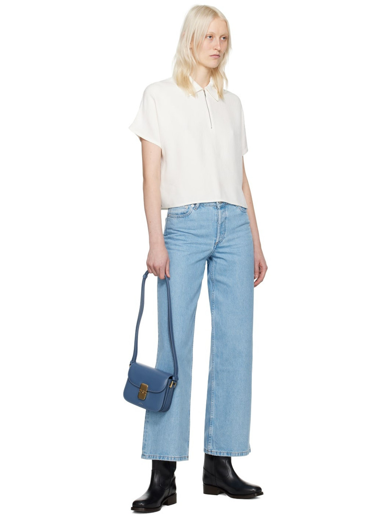 A.P.C. Blue Elisabeth Jeans outlook