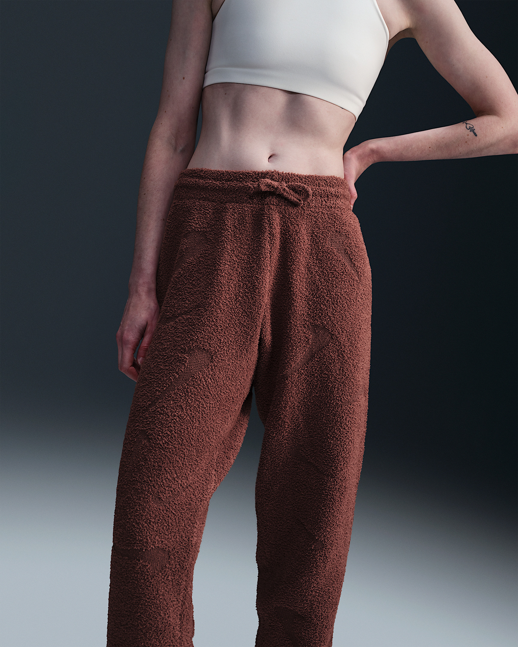 Nike Sportswear Phoenix Cozy Bouclé Women's High-Waisted Oversized Knit Pants - 2
