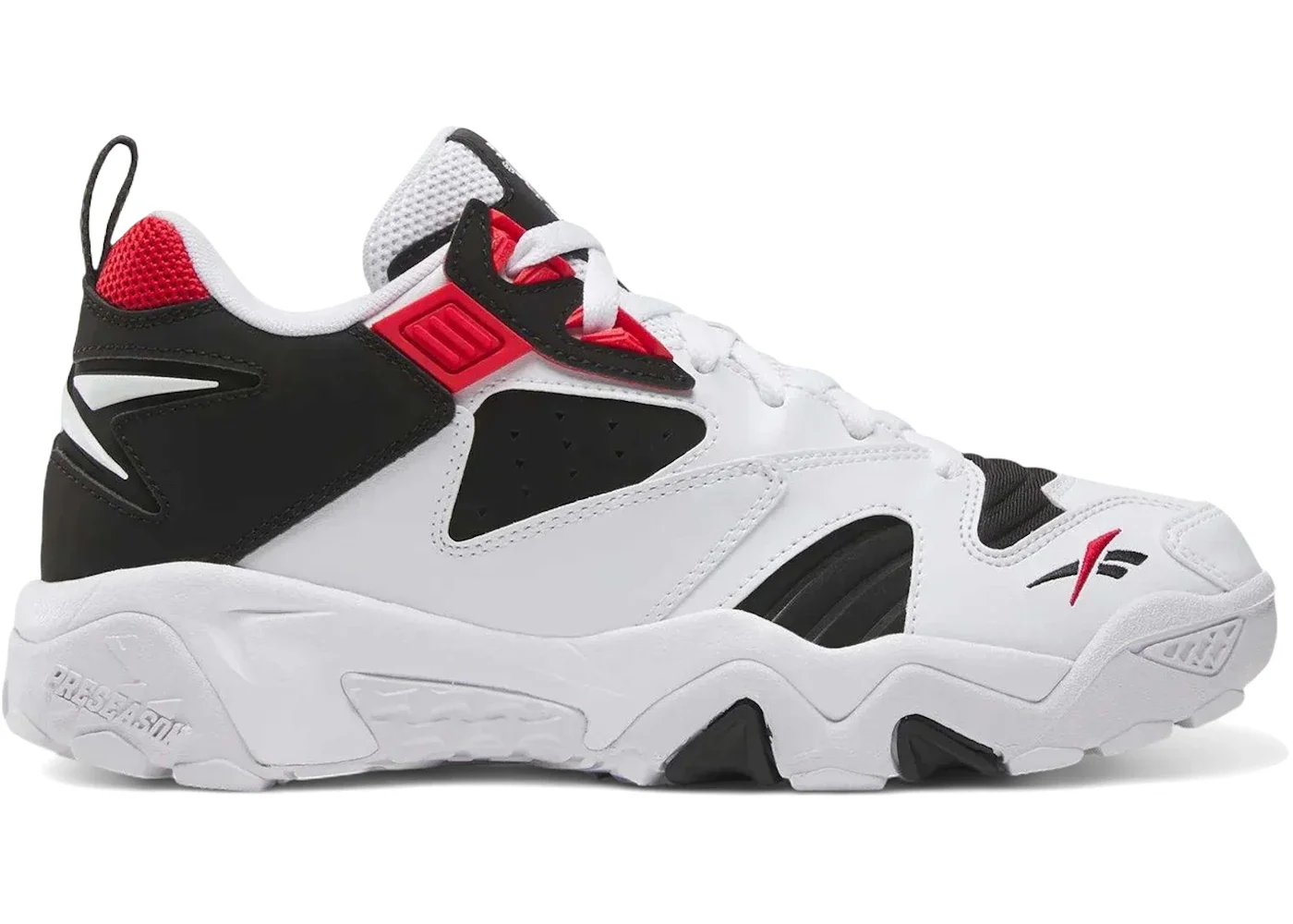 Reebok Brutus Low White Black Vector Red - 1