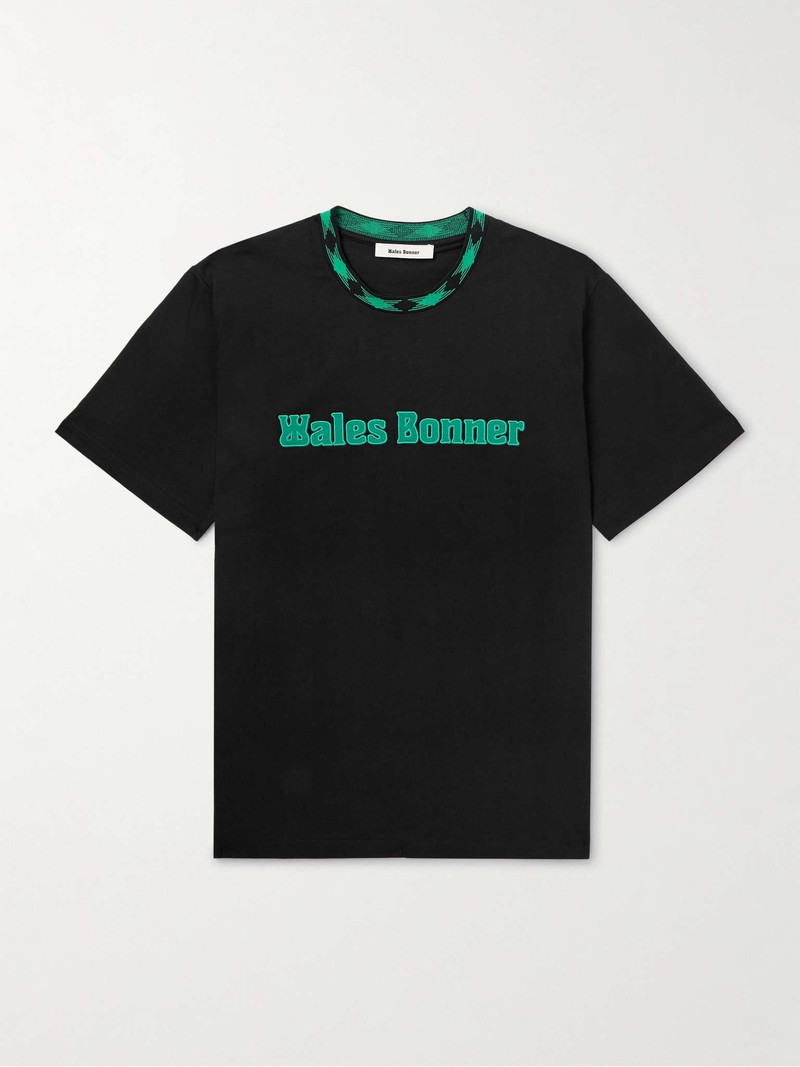 Logo-Appliquéd Organic Cotton-Jersey T-Shirt 1