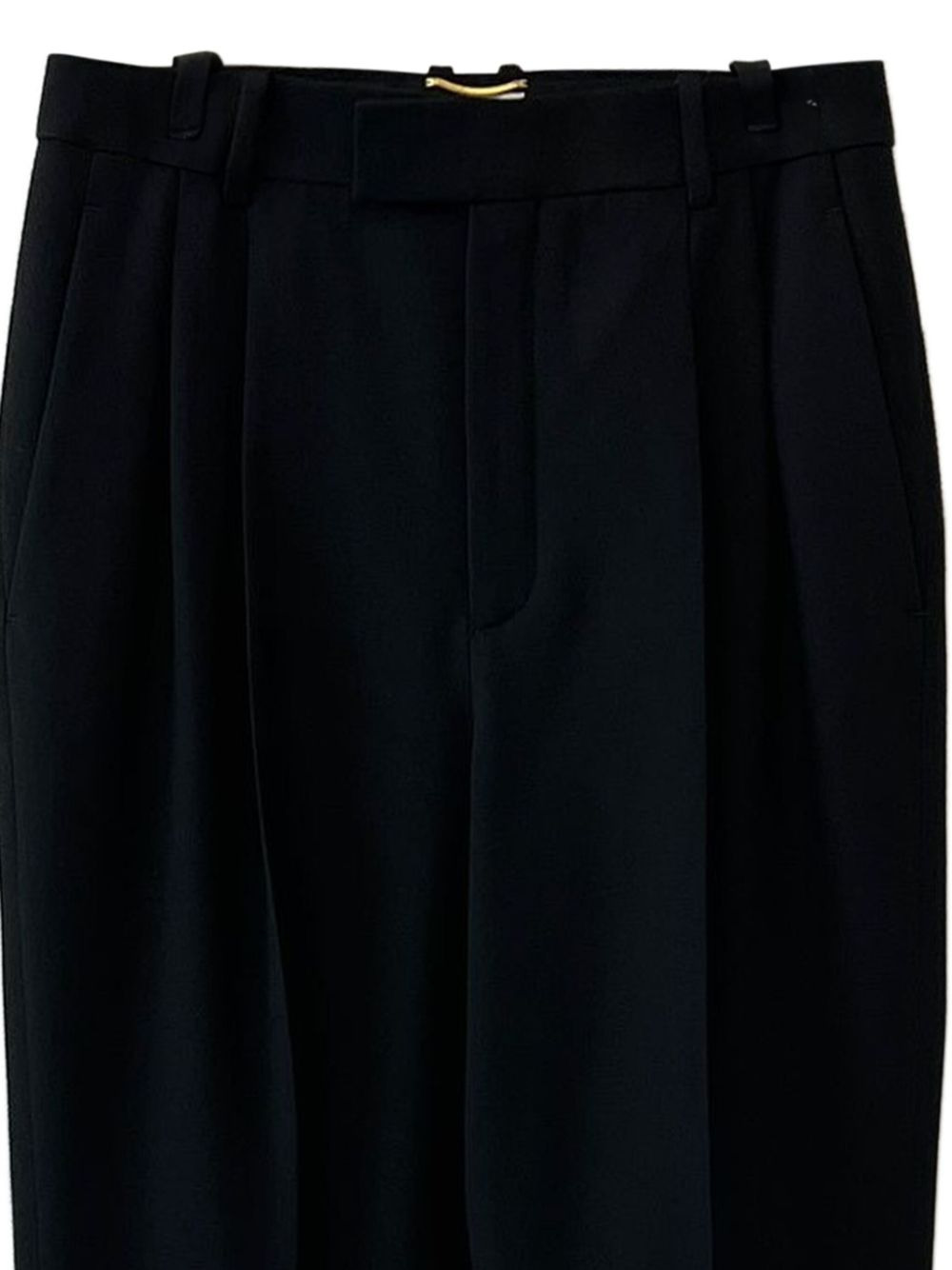 pleated-front trousers - 2