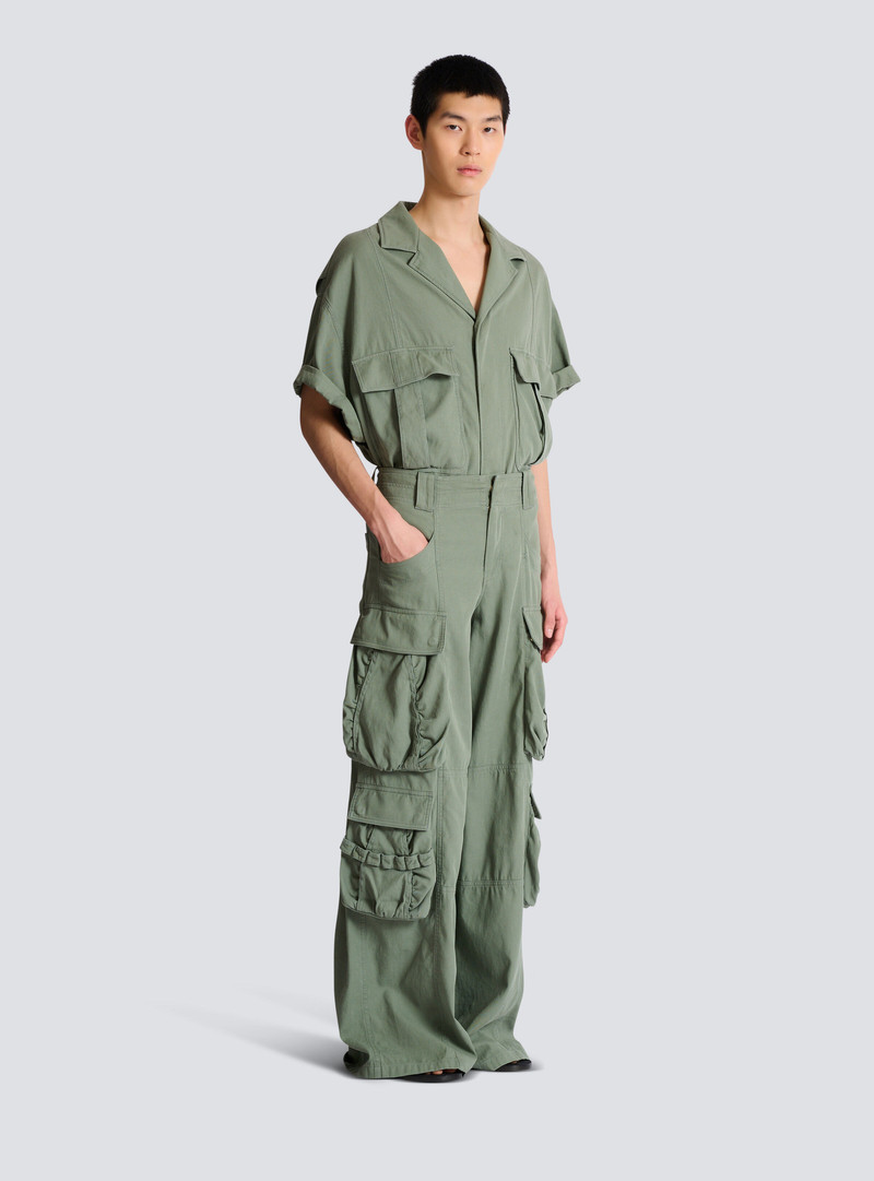Cotton cargo pants 3