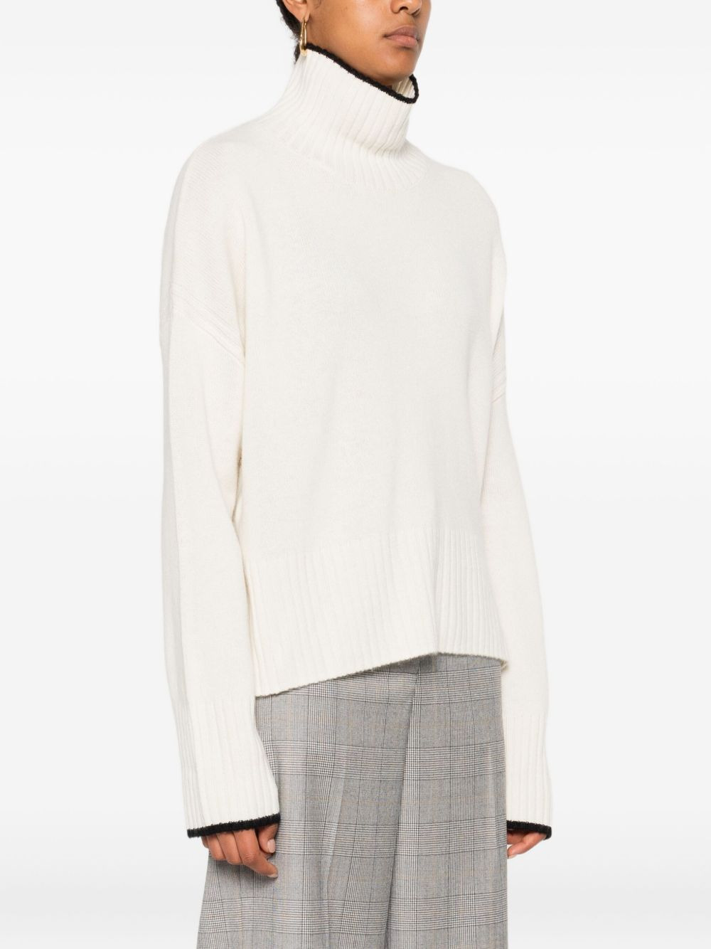 high-neck sweater - 3