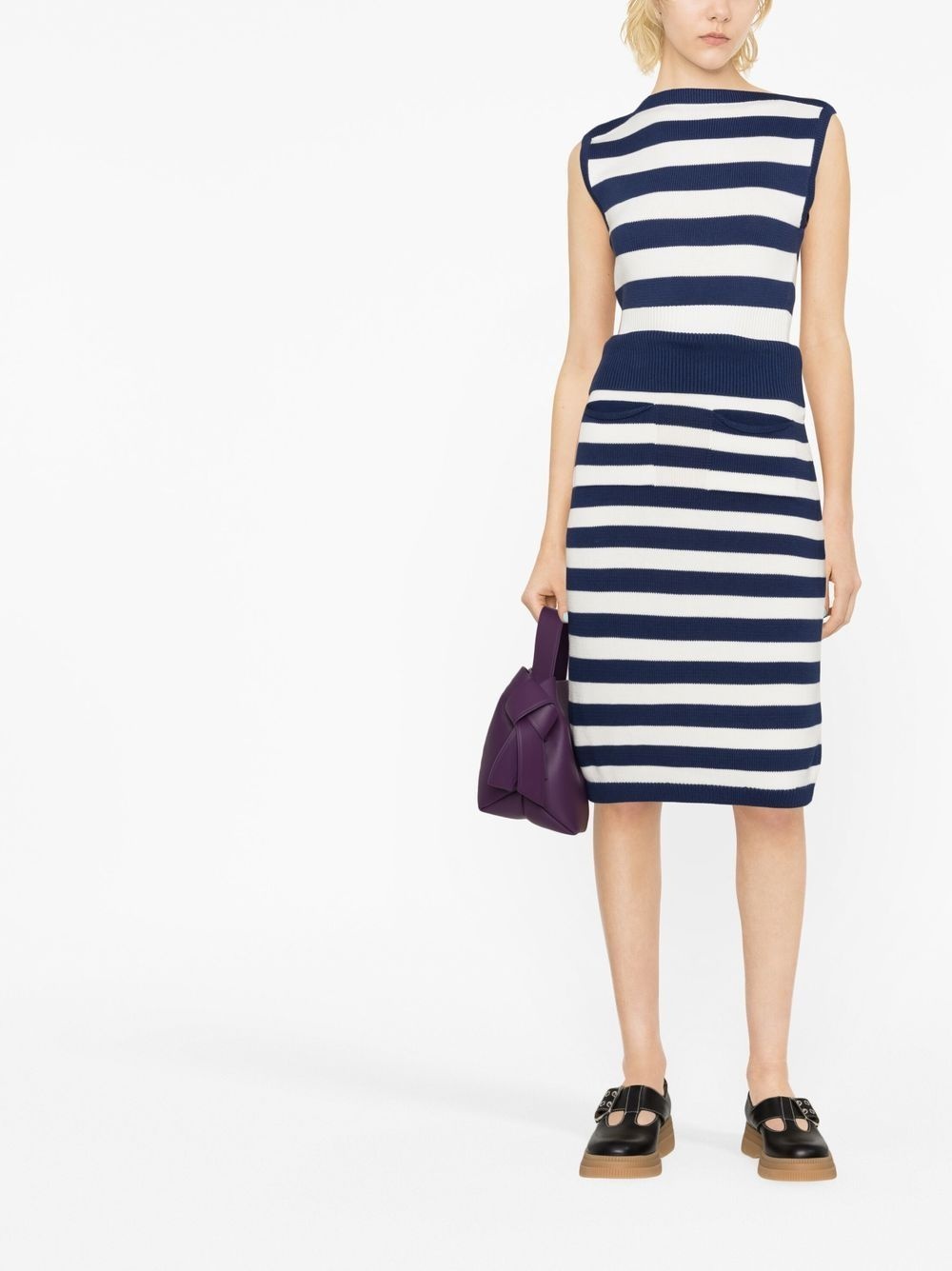 Rock striped skirt - 2
