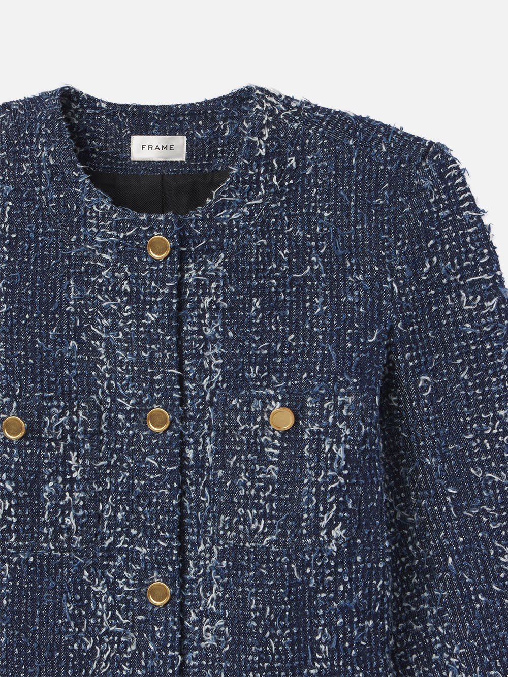 Denim Boucle Jacket in Magic - 3