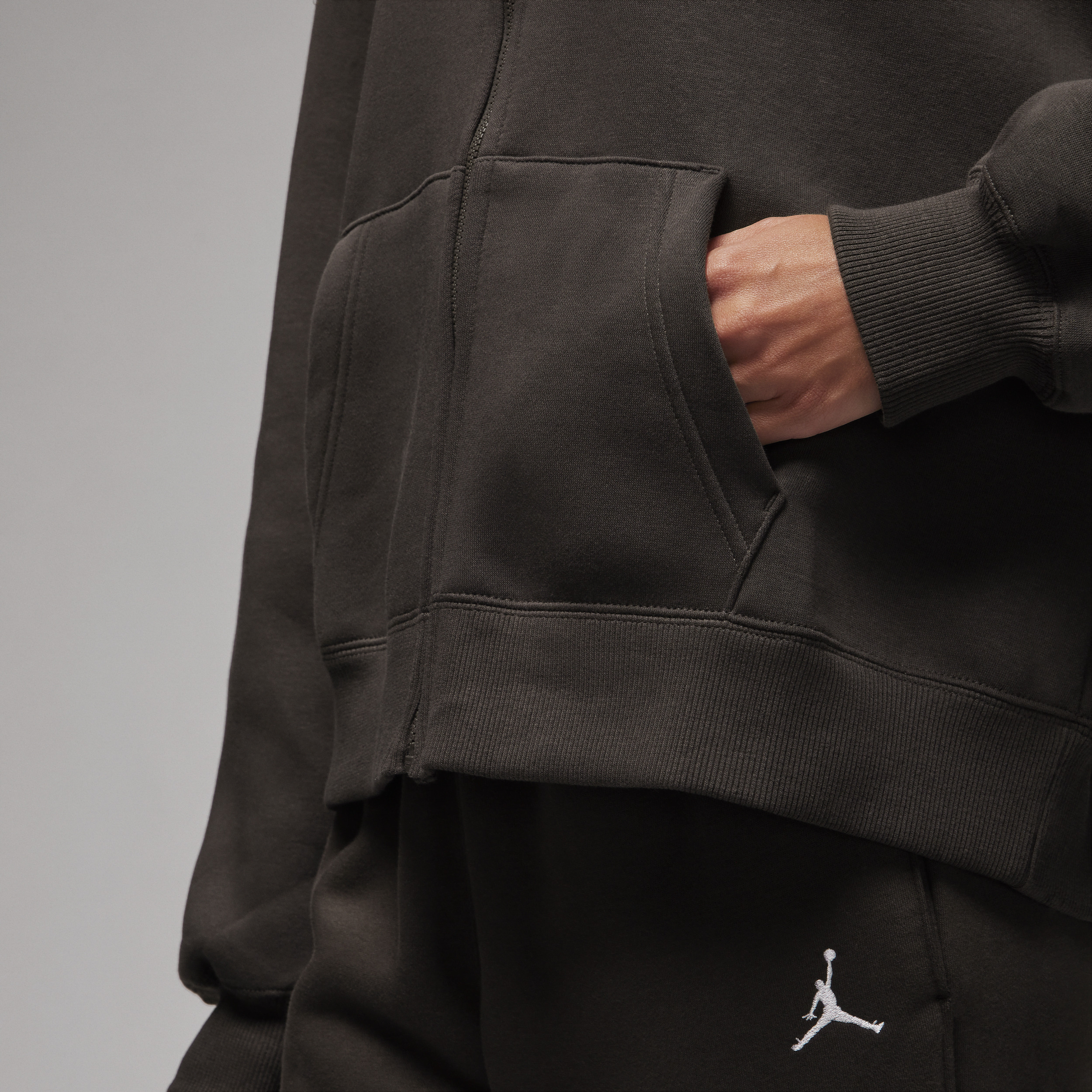 Women's Jordan Brooklyn Fleece Full-Zip Hoodie - 5