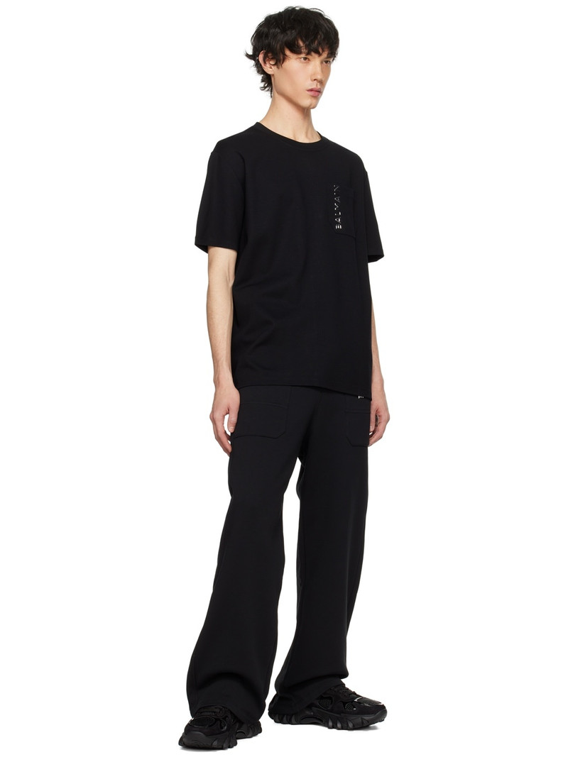 Balmain wide-leg cotton track pants outlook