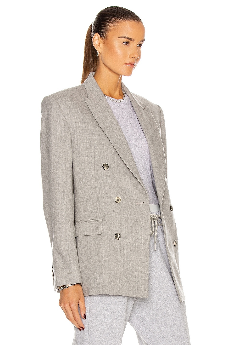 Double Breasted Blazer - 3