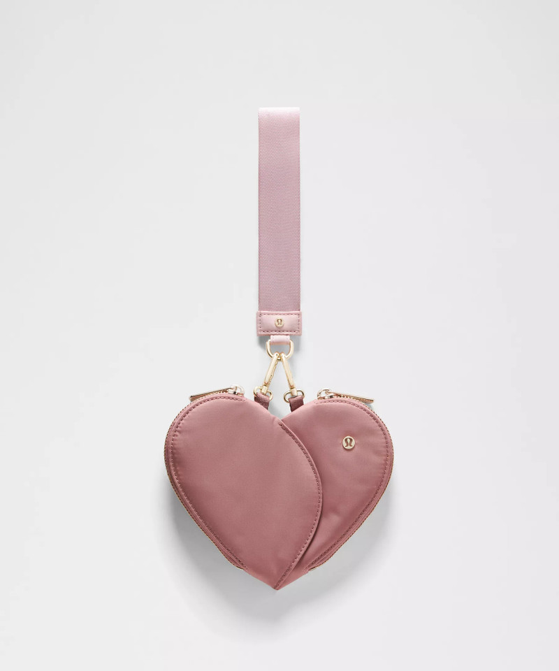 Dual Pouch Wristlet *Heart 1