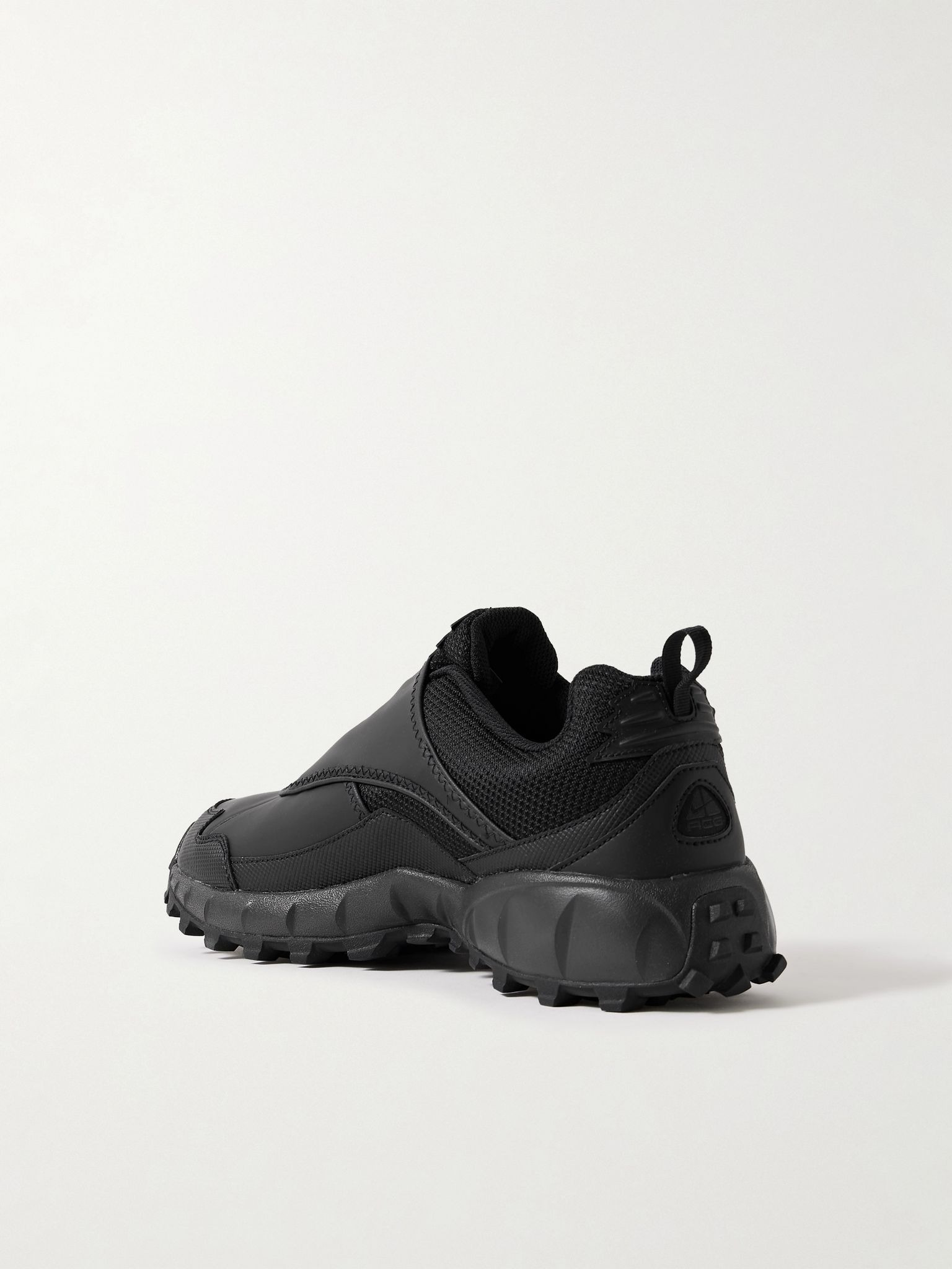 ACG Phassad Mesh and Rubber Sneakers Black - 4