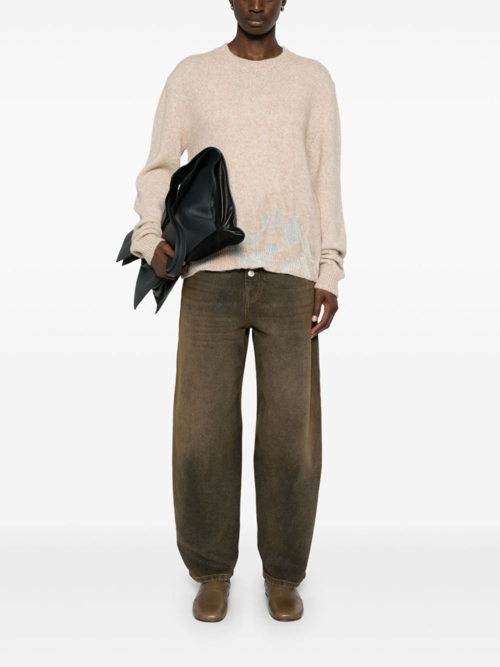 wide-leg jeans - 2