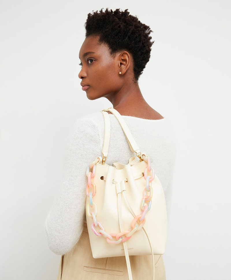 Mansur Gavriel TWIST MINI BUCKET BAG outlook