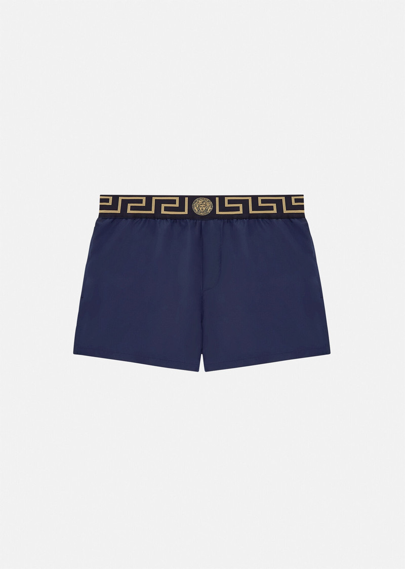 Greca Swim Shorts with Pocket 1