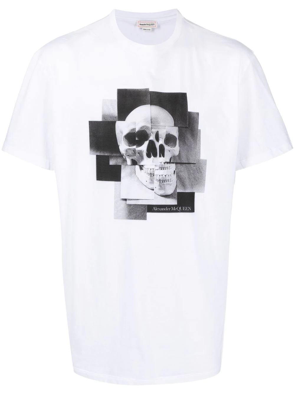 skull-print cotton t-Shirt - 1