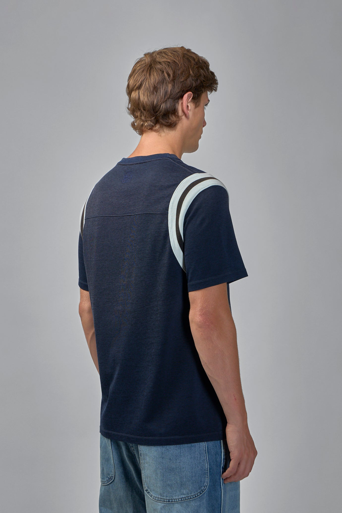 Regular Fit T-Shirt in Cotton and Viscose - 4