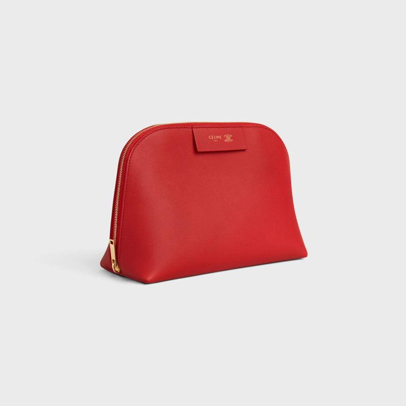 CELINE MEDIUM COSMETIC POUCH IN SMOOTH CALFSKIN outlook
