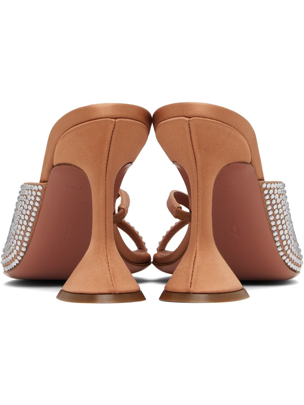 Tan Shiona Slipper 95 Heeled Sandals - 2
