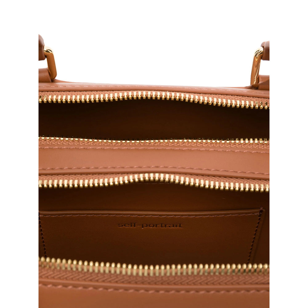 Self-Portrait Brown Shoulder Bags Women - 2