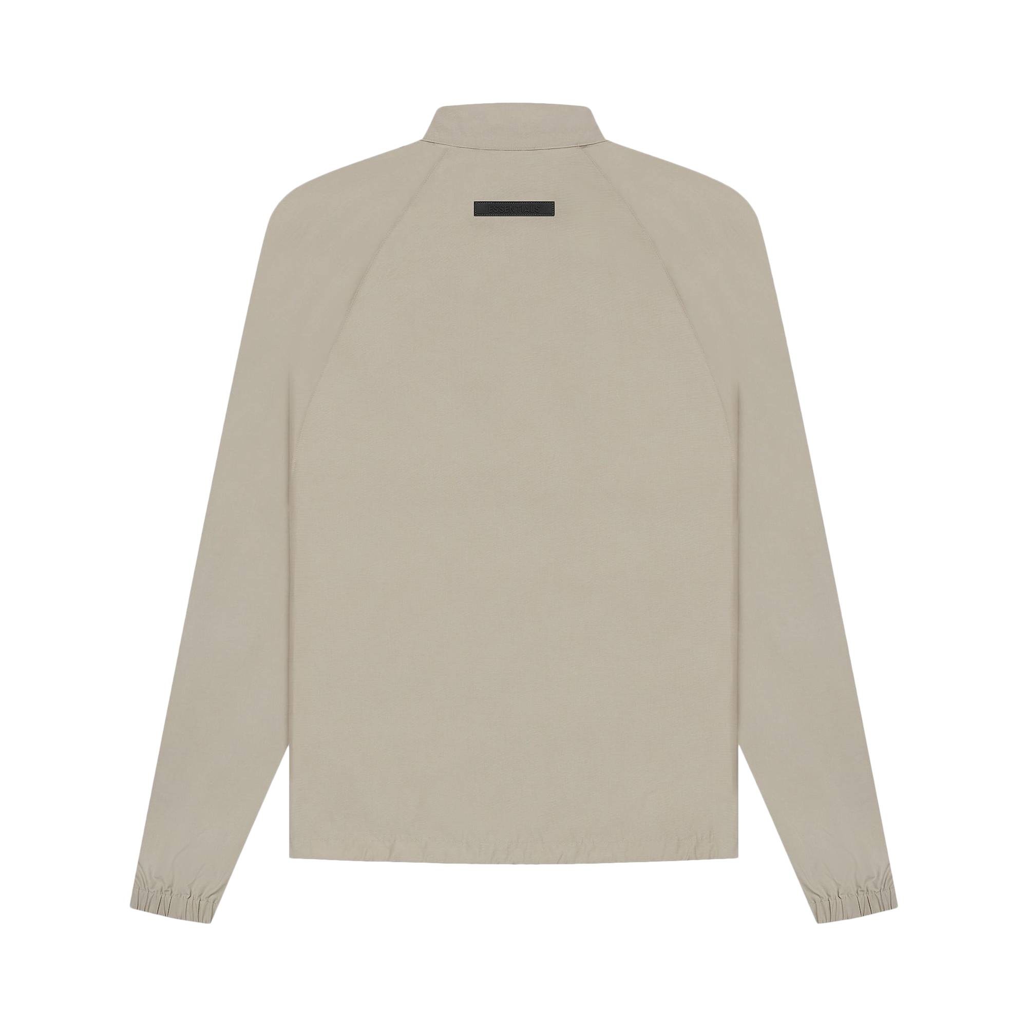 Fear of God Essentials Half-Zip Jacket 'Moss' - 2