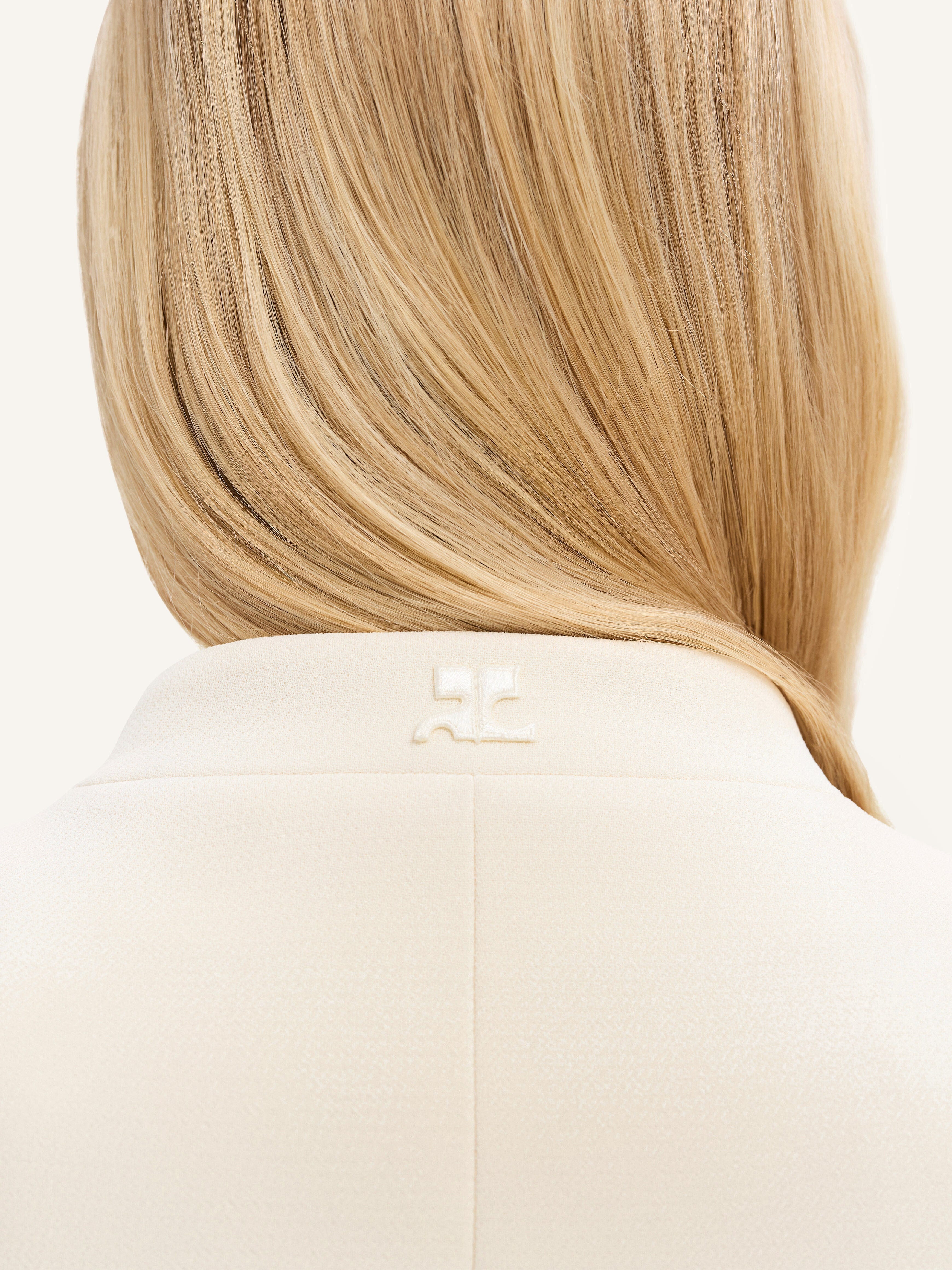 OFFICER COLLAR HERITAGE CREPE COAT - 4