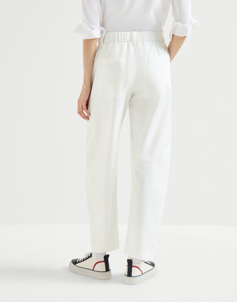 Nylon ergonomic track trousers with logo 3