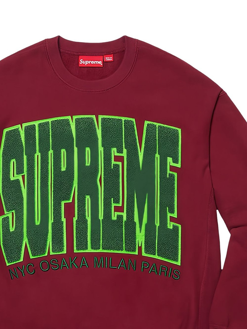 Supreme Cities Arc sweatshirt outlook