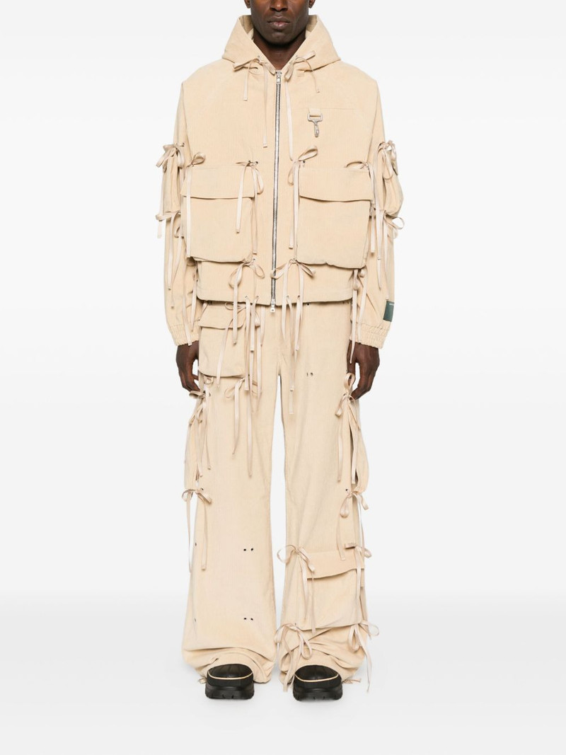 REESE COOPER® strap-detail hooded jacket outlook