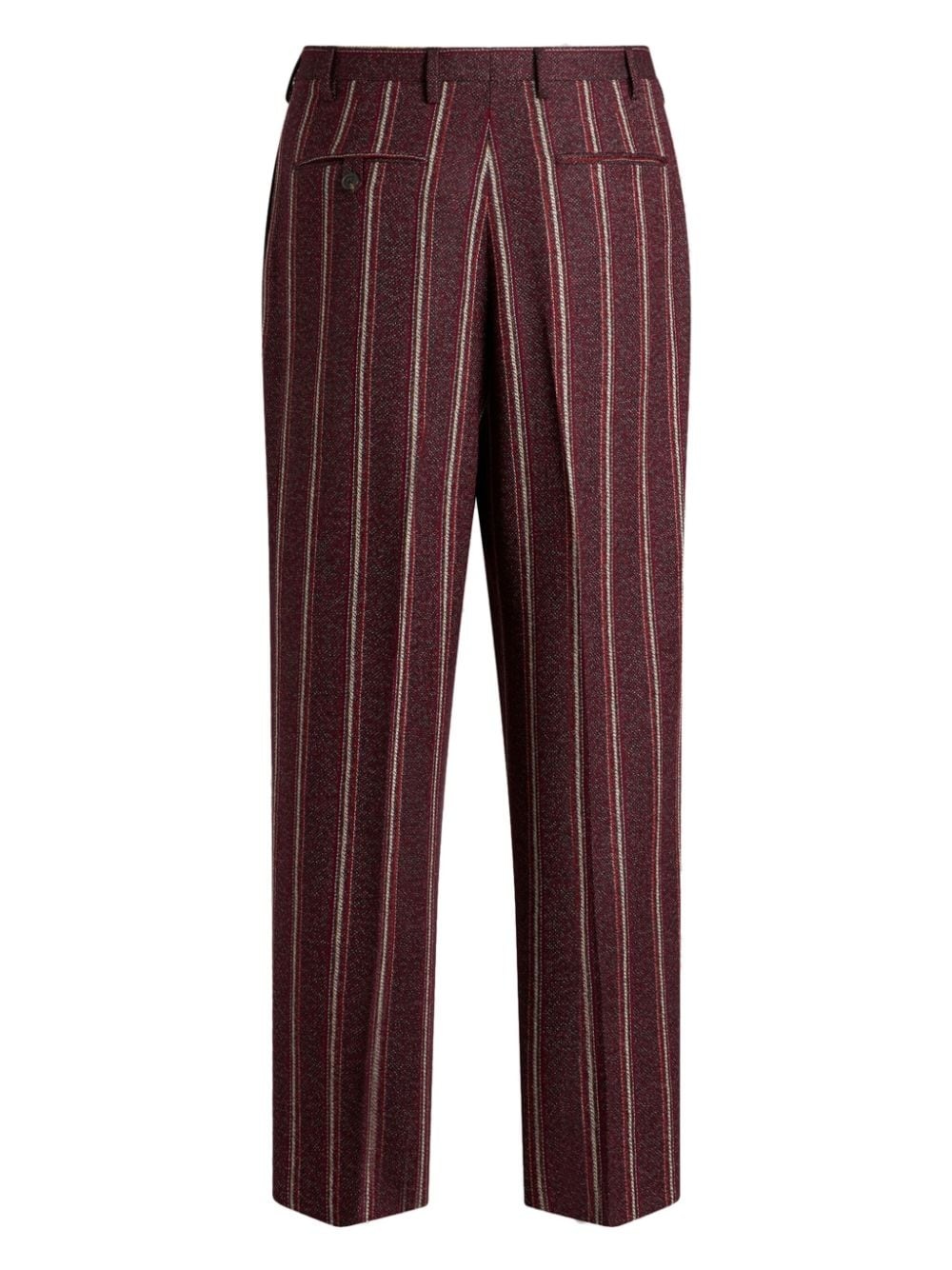 striped tailored trousers - 6