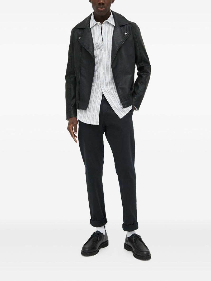 SAMSØE SAMSØE striped-pattern long-sleeve shirt outlook