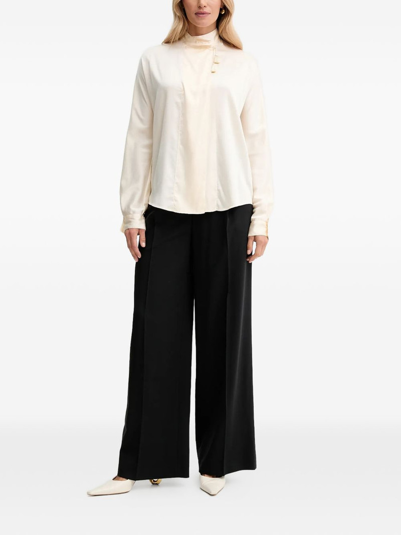 forte_forte tassel mock-neck blouse outlook