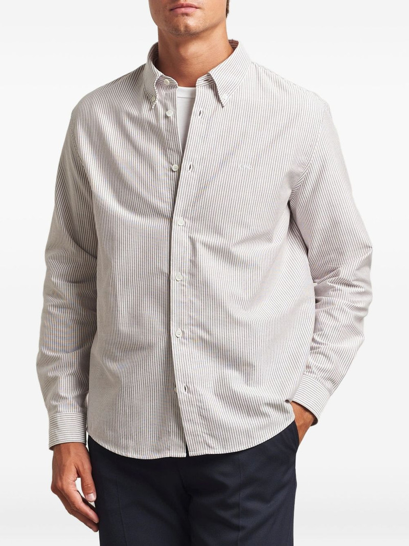 A.P.C. striped button-down shirt outlook