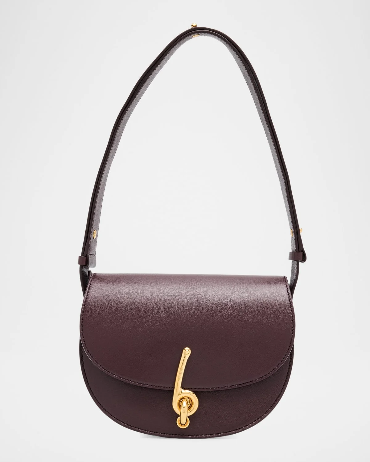 Bridle Small Leather Saddle Shoulder Bag - 1