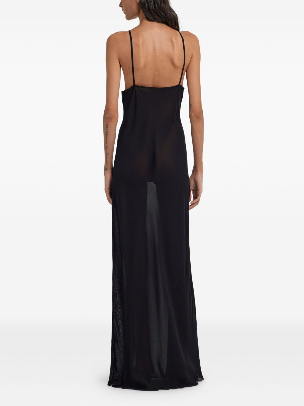 sleeveless maxi dress - 4