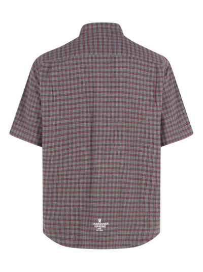 Supreme x UNDERCOVER short-sleeve flannel shirt outlook
