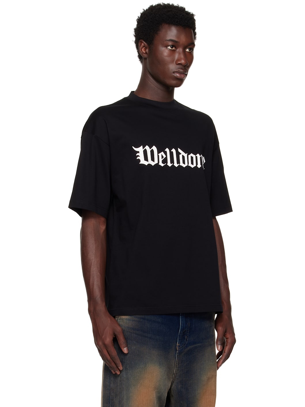 Black Gothic Logo T-shirt - 2