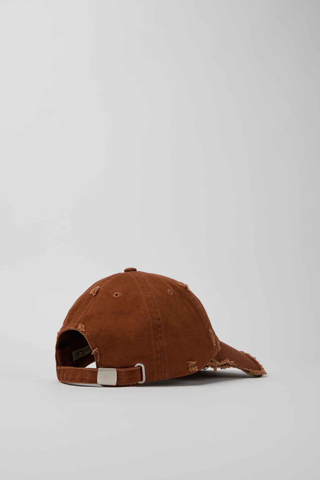 Faded Terracotta Distorted Washed Cap - 5