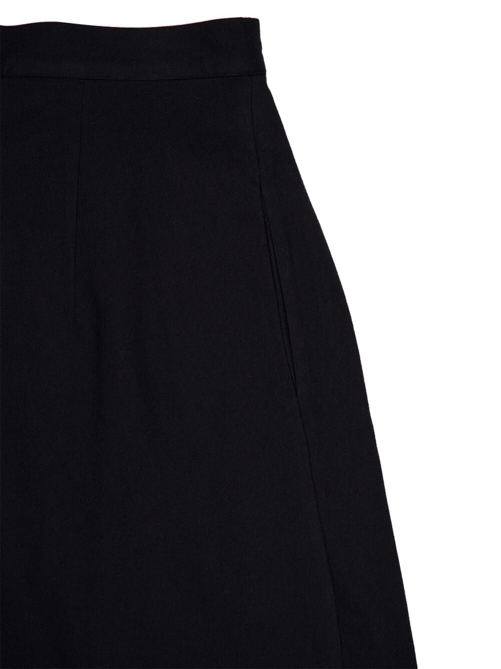 pleated-front cotton trousers - 3