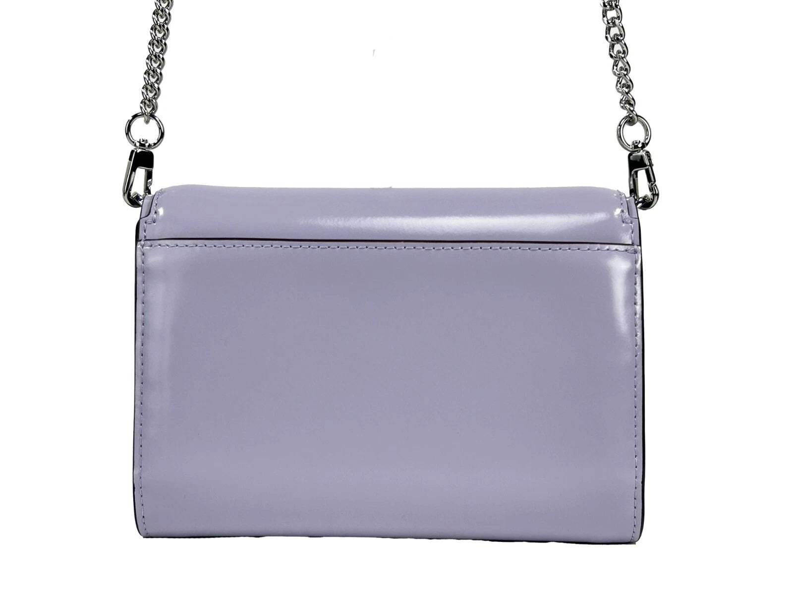 Tory Burch - Patent Emerson Patent Chain Wallet Crossbody Bag - 5